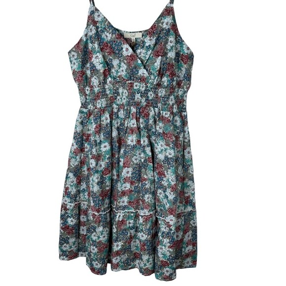 Anthropologie Easel Sundress Midi Strappy Halter Flowy Dress Size L - Picture 2 of 13